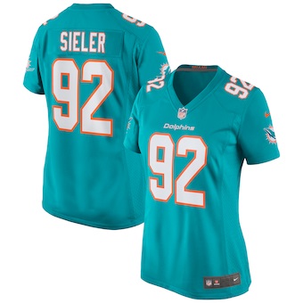 womens nike zach sieler aqua miami dolphins game jersey_pi40